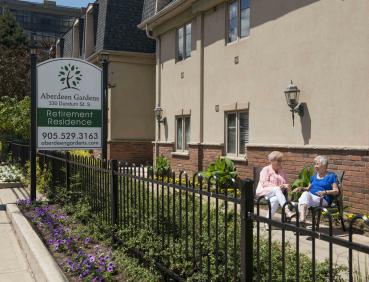 Retirement Home exterior.